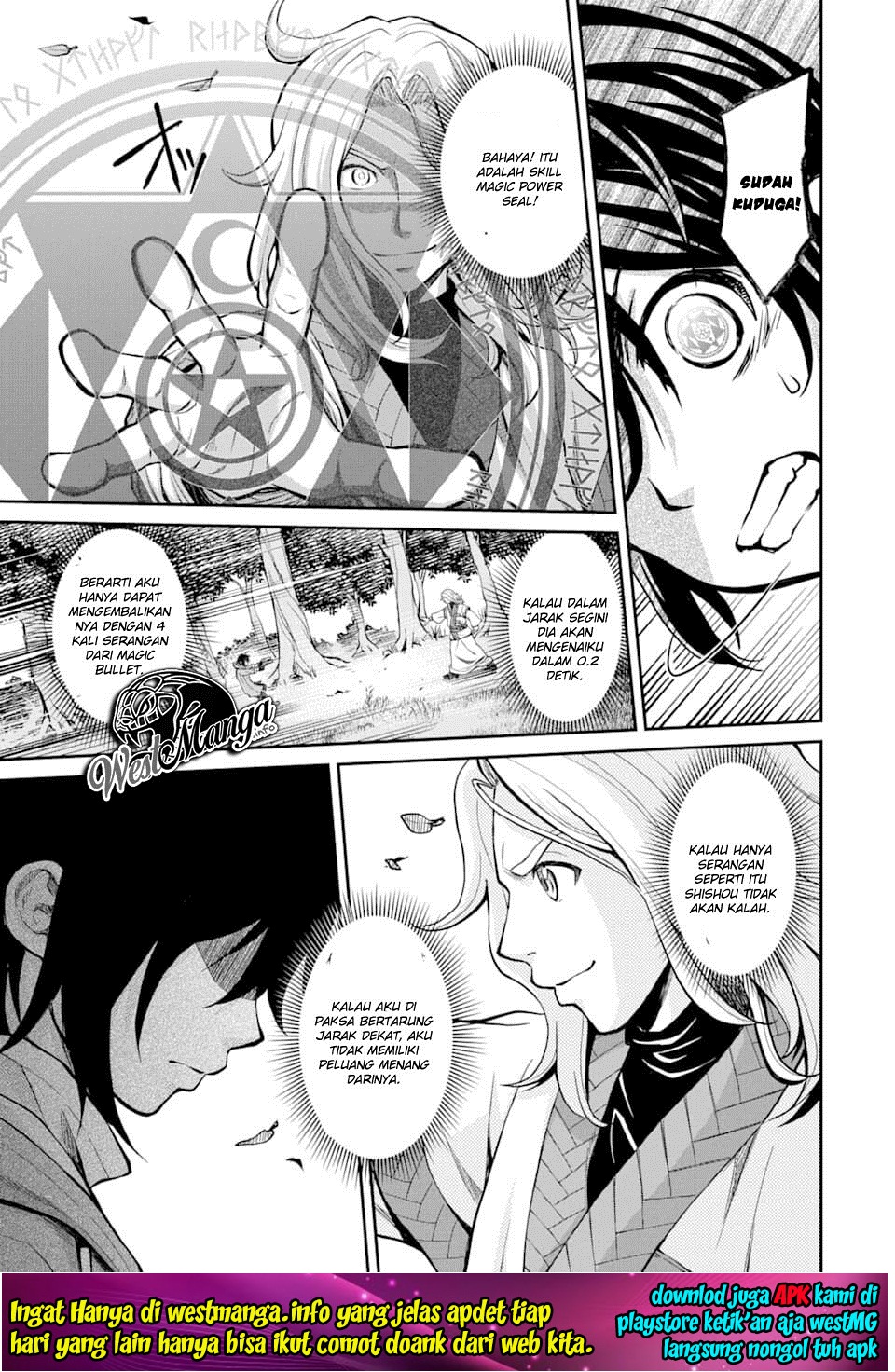 Saisoku Musou No B-kyuu Mahou Tsukai: Ippatsu Utareru Mae Ni Senpatsu Uchikaesu! Chapter 02 Gambar 32